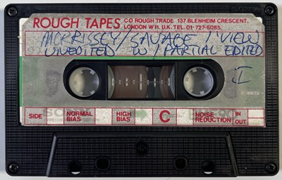 Lot 138 - THE SMITHS - CASSETTE WITH 1984 JON SAVAGE INTERVIEW WITH MORRISSEY.