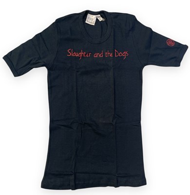 Lot 344 - SLAUGHTER AND THE DOGS ORIGINAL BAND T-SHIRT.