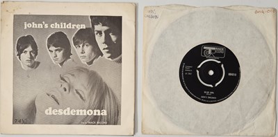 Lot 212 - JOHN'S CHILDREN - UK 7" RARITIES