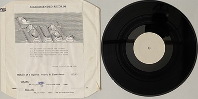 Lot 189 - FAUST - MUNIC & ELSEWHERE LP (RRA25 - WHITE LABEL TEST PRESSING)