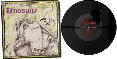 Lot 191 - DINOSAUR (JR.) - YOU'RE LIVING ALL OVER ME LP (ORIGINAL US PRESSING - SST 130)