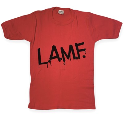 Lot 346 - THE HEARTBREAKERS 'LA.M.F' ORIGINAL 1977 PROMO T-SHIRT.