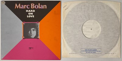 Lot 215 - MARC BOLAN - HARD ON LOVE LP (ORIGINAL UNRELEASED TRACK TEST PRESSING COPY - 2406 101)