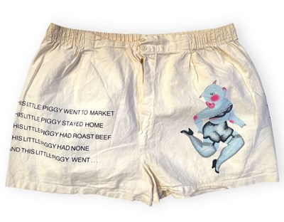 Lot 348 - 1980S PROMO BOXER SHORTS.