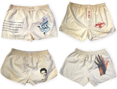 Lot 348 - 1980S PROMO BOXER SHORTS.