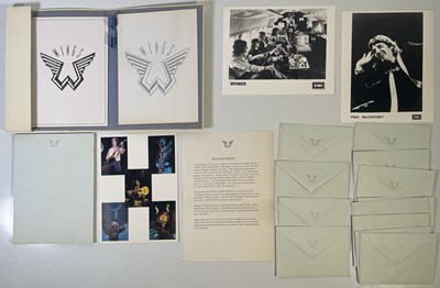 Lot 429 - THE BEATLES INTEREST - PAUL MCCARTNEY AND WINGS - WOA PRESS PACK.