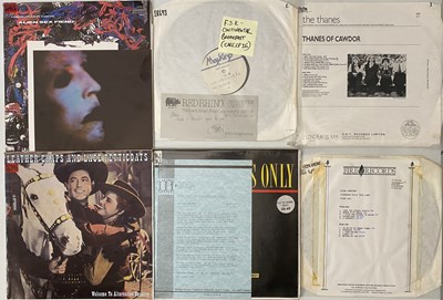 Lot 202 - INDIE / ALT / PUNK - TEST PRESSINGS (INC PRESS RELEASES / LETTERS FROM BAND / MANAGEMENT ECT)