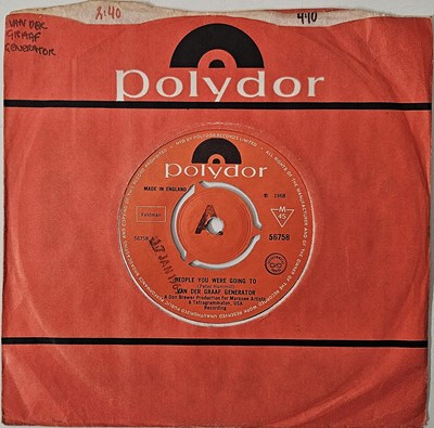 Lot 224 - VAN DER GRAAF GENERATOR - PEOPLE YOU WERE GOING TO 7" (ORIGINAL UK WITHDRAWN SINGLE - POLYDOR 56758)