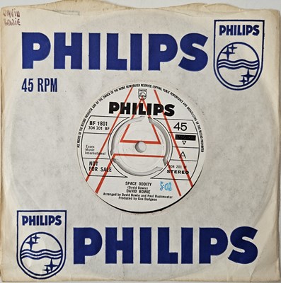 Lot 225 - DAVID BOWIE - SPACE ODDITY 7" (ORIGINAL UK DEMO COPY - PHILIPS BF 1801)