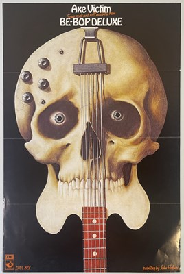 Lot 367 - BE BOP DELUXE - ORIGINAL AXE VICTIM PROMOTIONAL POSTER.
