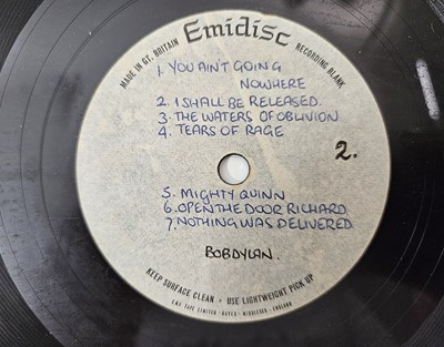 Lot 266 - BOB DYLAN - THE BASEMENT TAPES SESSIONS ACETATE