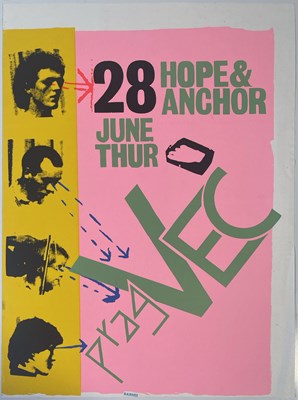 Lot 368 - PRAG VEC - ORIGINAL 1979 CONCERT POSTER.