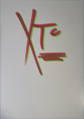 Lot 369 - XTC - ORIGINAL C 1977 PROMOTIONAL POSTER.