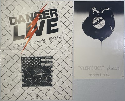 Lot 370 - TANGERINE DREAM POSTERS.