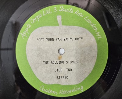 Lot 267 - THE ROLLING STONES - GET YOUR YA-YA'S OUT! LP (ORIGINAL UK APPLE ACETATE RECORDING)