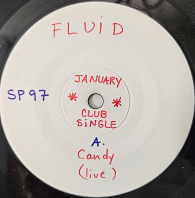 Lot 245 - THE FLUID / NIRVANA - CANDY (LIVE) / MOLLY'S LIPS (LIVE) 7" (SUB POP - SP97)