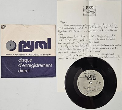 Lot 246 - COCTEAU TWINS - SUGAR HICCUP 7" ACETATE (INC LETTER FROM 4AD)