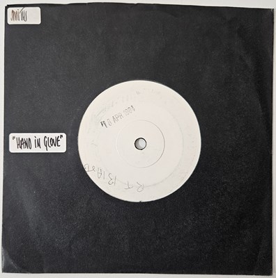 Lot 250 - THE SMITHS - HAND IN GLOVE 7" (RT 131 - WHITE LABEL TEST PRESSING)