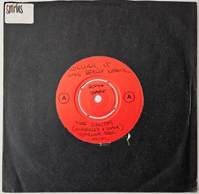 Lot 251 - THE SMITHS - WILLIAM, IT WAS REALLY NOTHING 7" (RT 166 - TEST PRESSING)