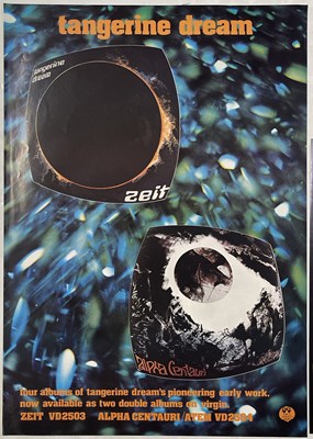 Lot 379 - TANGERINE DREAM POSTERS.