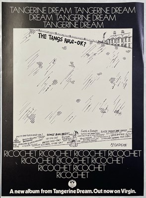 Lot 379 - TANGERINE DREAM POSTERS.
