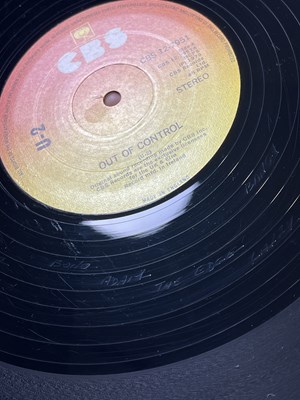 Lot 260 - U2 - THREE 12" (CBS 12-7951 - IRISH ORIGINAL - INC HANDWRITTEN NOTE FROM BONO)
