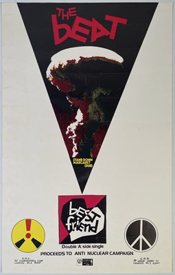 Lot 390 - THE BEAT - ORIGINAL 'BEST FRIEND' PROMO POSTER.