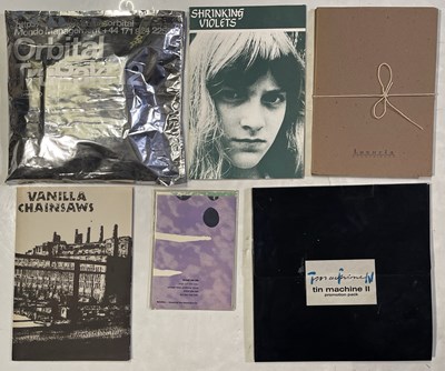 Lot 318 - PRESS KITS / PROMO PACKS INC TIN MACHINE / ORBITAL.