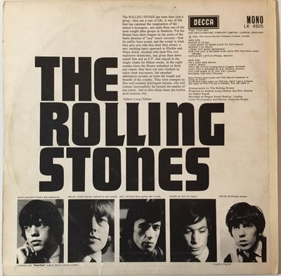 Lot 52 - THE ROLLING STONES - THE ROLLING STONES LP (MIS-LABELLED EARLY UK PRESSING - DECCA LK 4605)