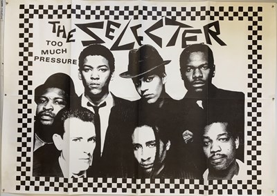 Lot 371 - THE SELECTER - TOO MUCH PRESSURE ORIGINAL POSTER.