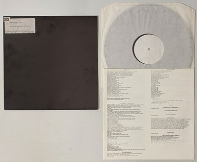Lot 284 - RUDIMENTARY PENI - CACOPHONY LP TEST PRESSING (BOOBOO2)