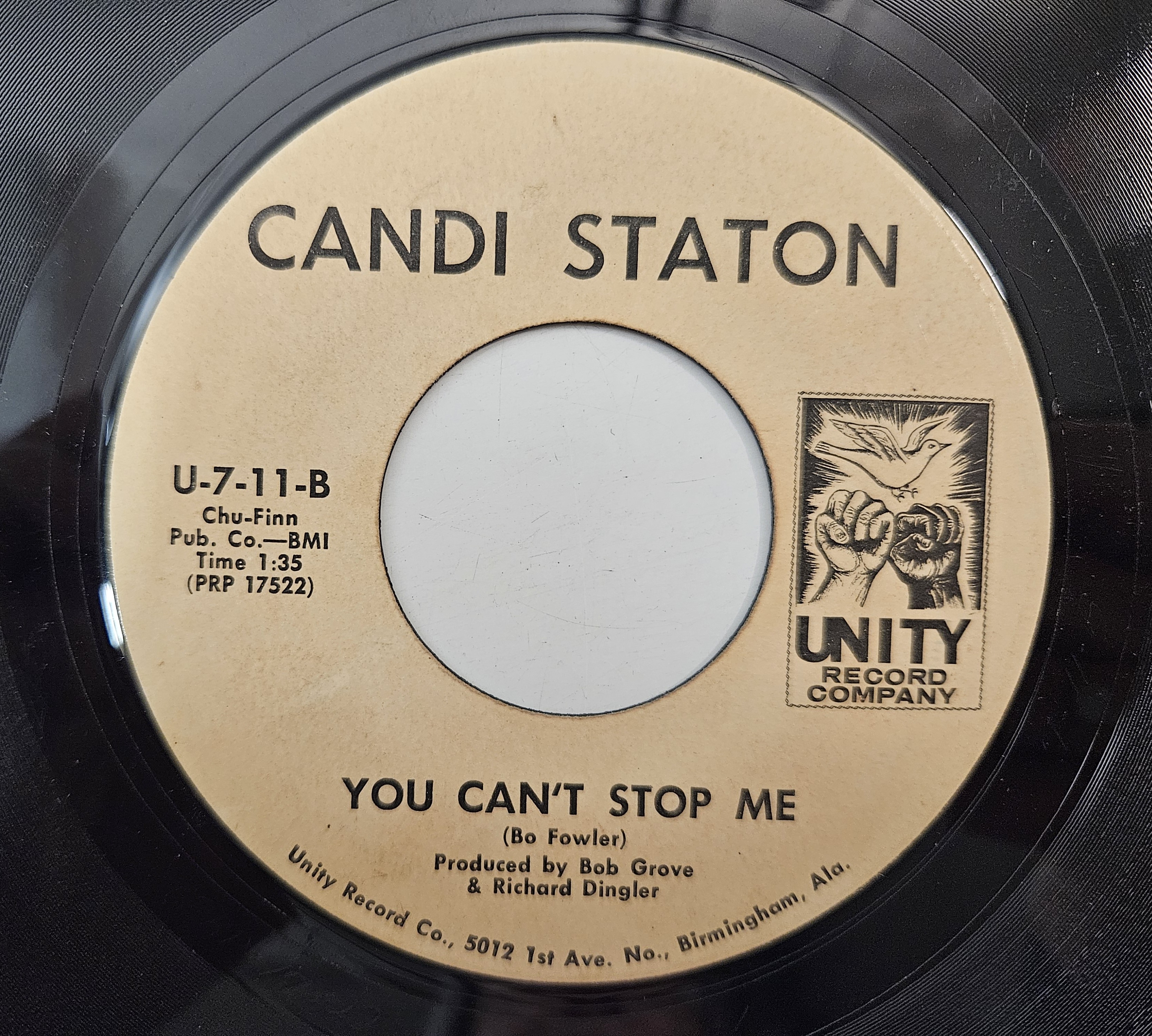 Lot 261 - CANDI STATON - NOW YOU'VE GOT THE UPPER HAND