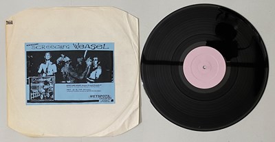 Lot 295 - SCREECHING WEASEL - BOOGADA BOOGADA BOOGADA LP (UK TEST PRESSING W/ RELEASE SHEET - WETLP005)