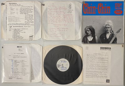 Lot 300 - INDIE/ ALT/ PUNK - LP TEST PRESSINGS PACK (INC PROMO MATERIAL)