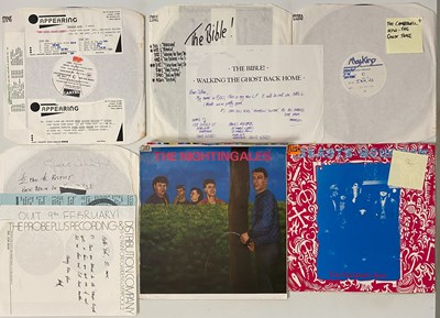 Lot 302 - INDIE/ ALT/ PUNK - LP TEST PRESSINGS PACK (INC PROMO MATERIAL)