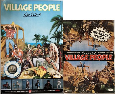 Lot 376 - VILLAGE PEOPLE POSTERS.