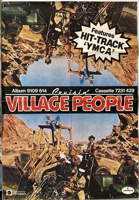 Lot 376 - VILLAGE PEOPLE POSTERS.