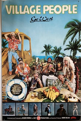 Lot 376 - VILLAGE PEOPLE POSTERS.