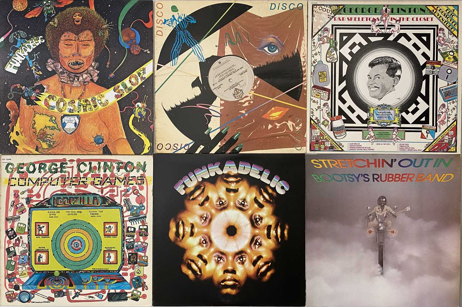 Lot 286 - P FUNK - LP COLLECTION (PARLIAMENT/