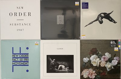 Lot 2 - JOY DIVISION/ NEW ORDER - STUDIO ALBUMS/ LIVE LP (REISSUES/ BOX SETS/ NEW & SEALED)