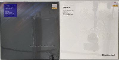 Lot 2 - JOY DIVISION/ NEW ORDER - STUDIO ALBUMS/ LIVE LP (REISSUES/ BOX SETS/ NEW & SEALED)