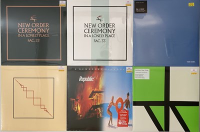 Lot 3 - NEW ORDER AND RELATED - NEW & SEALED LP/ 12" PACK
