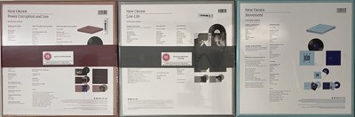 Lot 4 - NEW ORDER - NEW & SEALED LP BOX SETS