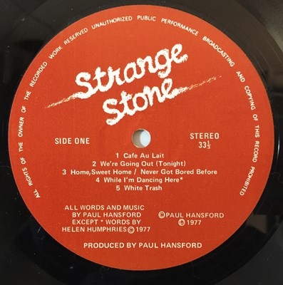 Lot 53 - STRANGE STONE - STRANGE STONE LP (DEROY STUDIOS - DER 1399)