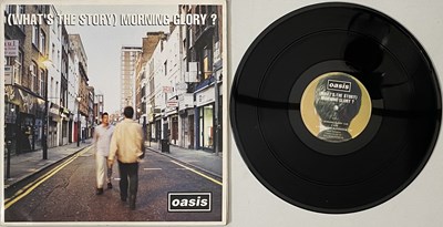 Lot 10 - OASIS - (WHAT'S THE STORY) MORNING GLORY LP (UK ORIGINAL - DAMONT - CRE LP 189)