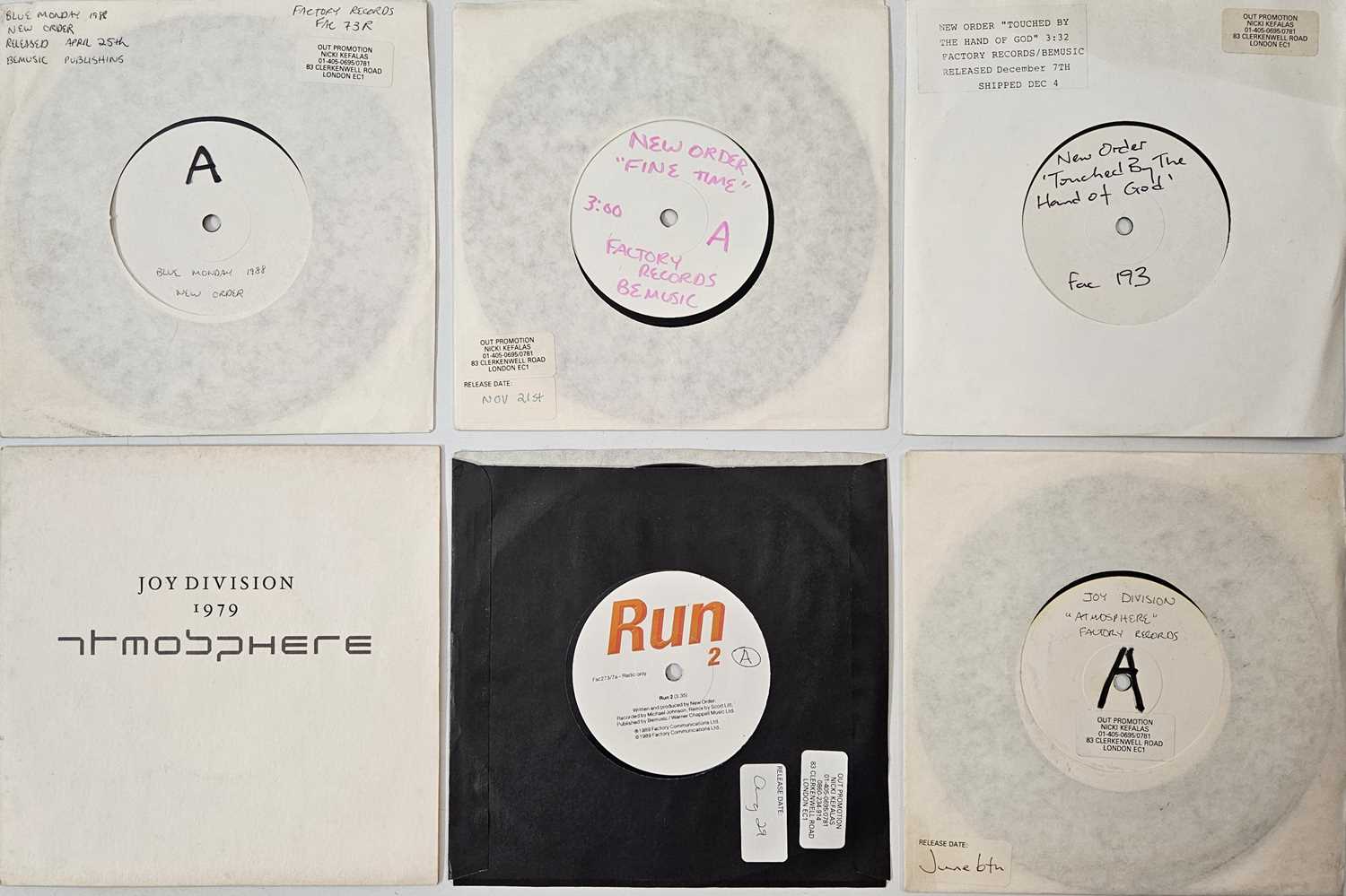 Lot 20 - NEW ORDER/ JOY DIVISION - 7" TEST PRESSING/ PROMO RARITIES PACK