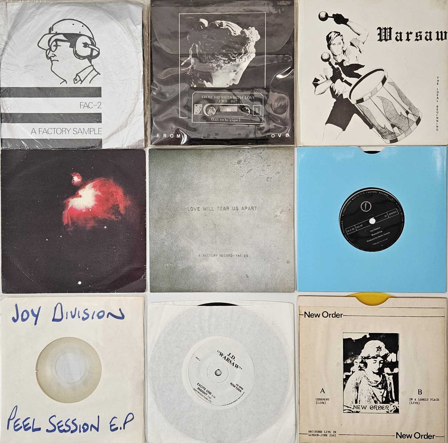 Lot 23 - FACTORY/ JOY DIVISION/ NEW ORDER - 7" RARITIES PACK