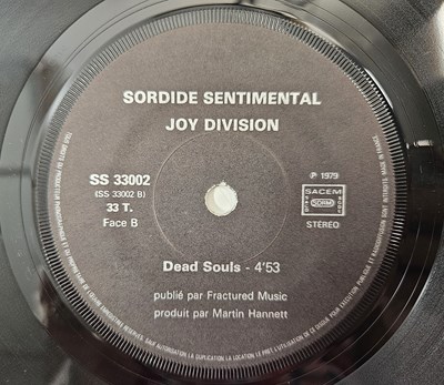 Lot 25 - JOY DIVISION - 'SORDIDE SENTIMENTAL' (COMPLETE ORIGINAL RELEASE OF ATMOSPHERE 'LICHT UND BLINDHEIT' - SS 33 002)