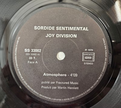 Lot 25 - JOY DIVISION - 'SORDIDE SENTIMENTAL' (COMPLETE ORIGINAL RELEASE OF ATMOSPHERE 'LICHT UND BLINDHEIT' - SS 33 002)