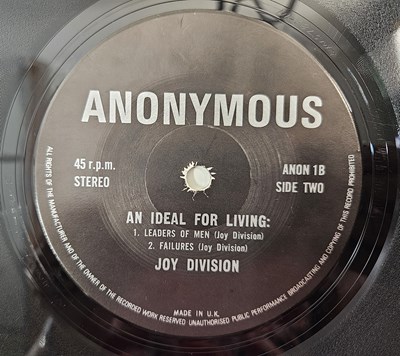 Lot 26 - JOY DIVISION - AN IDEAL FOR LIVING (ORIGINAL UK 12" RELEASE - ANON 1)